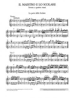 Il Maestro e lo Scolare von Joseph Haydn 