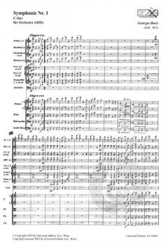 Symphonie Nr. 1 C-Dur von Georges Bizet 