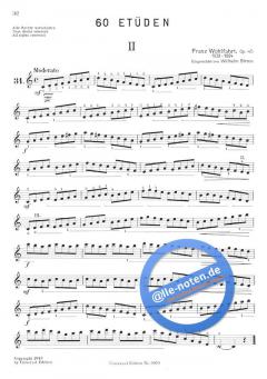60 Etüden op. 45 von Franz Wohlfahrt für Violine solo im Alle Noten Shop kaufen