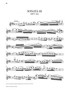 6 Sonaten Band 1 von Johann Sebastian Bach 