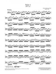 6 Suiten für Violoncello solo von Johann Sebastian Bach im Alle Noten Shop kaufen - UT50133