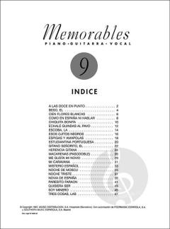 Memorables 9 