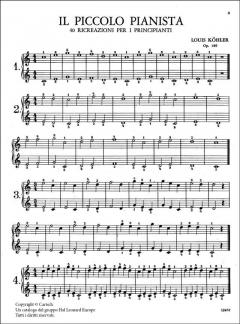 Il Piccolo Pianista Op.189 von Emil Köhler 