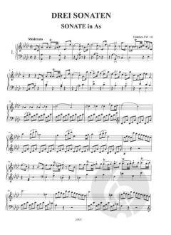 Klaviersonaten Vol. 3 von Joseph Haydn im Alle Noten Shop kaufen