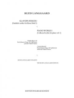 Klaverværker I-3 von Rued Langgaard 