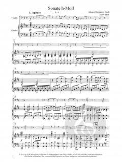 Sonate h-Moll op. 7 von Johann Benjamin Groß 