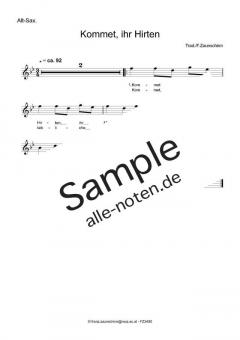 Kommet ihr Hirten 