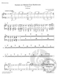 Kantate zur Säkular-Feier Beethovens Searle 68 von Franz Liszt 