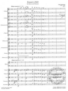Konzert a-Moll op. 7 von Clara Schumann 