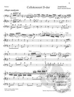 Cellokonzert D-Dur von Joseph Haydn im Alle Noten Shop kaufen