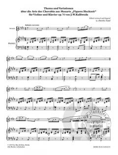 Figaros Hochzeit op. 74 von Wolfgang Amadeus Mozart 