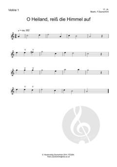 O Heiland, reiß die Himmel auf (Download) 