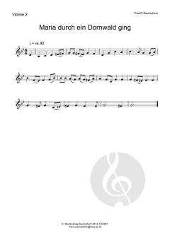 Maria durch ein Dornwald ging (Download) 