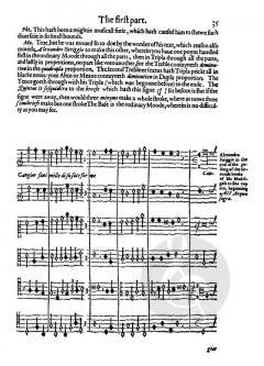 A plaine and easie introduction to practicall Musicke von Thomas Morley 