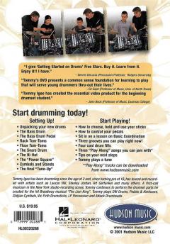 Getting Started On Drums DVD (Tommy Igoe) 