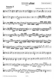 Sonata 5 von Gottfried Finger 