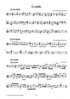 15 Stücke für Viola da Gamba solo im Alle Noten Shop kaufen