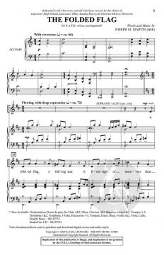 The Folded Flag von Joseph M. Martin (Download) 