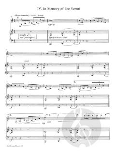 Second Sonata For Violin And Piano von William Bolcom im Alle Noten Shop kaufen