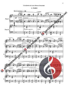 Recuerdos 2 Pianos 4 Hands von William Bolcom 