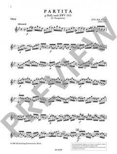 Partita g-Moll von Johann Sebastian Bach (Download) 