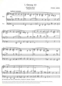 Kerk & Huis 19 4 Gezangen voor Orgel von Feike Asma im Alle Noten Shop kaufen