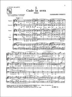 Composizioni Corali (3) von Ildebrando Pizzetti 