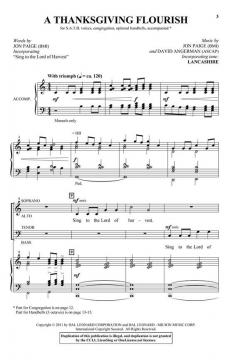 A Thanksgiving Flourish von David Angerman (Download) 