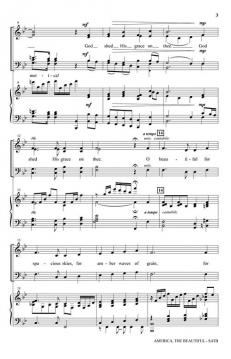 America the Beautiful von Samuel Augustus Ward (Download) 