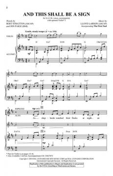 And This Shall Be a Sign von Bert Stratton (Download) 