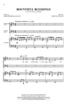 Bountiful Blessings von Brad Nix (Download) 