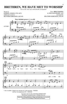 Brethren, We Have Met to Worship (Download) 