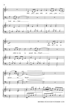 Brethren, We Have Met to Worship (Download) 