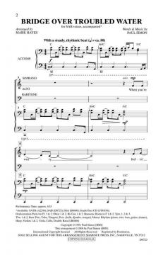 Bridge over Troubled Water von Paul Simon 