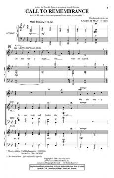 Call To Remembrance von Joseph M. Martin (Download) 