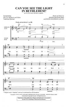 Can You See the Light in Bethlehem? von David Angerman 