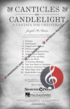 Canticles in Candlelight von Joseph M. Martin 