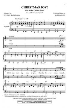Christmas Joy! (The Savior Christ Is Born) von Karen Crane (Download) 