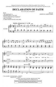 Declaration of Faith von Joseph M. Martin (Download) 