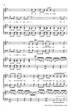 For Unto Us a Child Is Born von Allen Pote 
