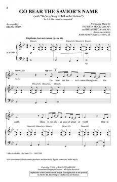 Go Bear the Savior's Name von Brian Buda (Download) 