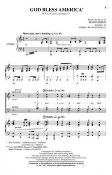 God Bless America von Irving Berlin (Download) 