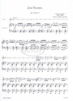 Spanish Dances For violin With piano accompaniment 4 von Pablo de Sarasate im Alle Noten Shop kaufen
