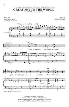 Great Joy to the World! von Isaac Watts (Download) 
