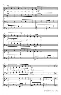 If You Love Me (Feed My Sheep) von Pamela Stewart (Download) 