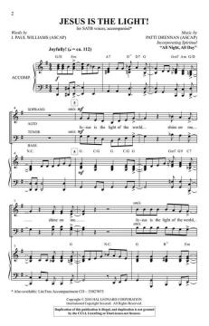 Jesus Is The Light! von J. Paul Williams (Download) 