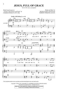 Jesus, Full of Grace von Nicole Elsey (Download) 