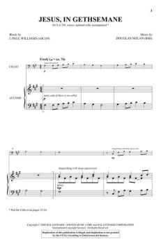 Jesus, in Gethsemane von Douglas Nolan (Download) 