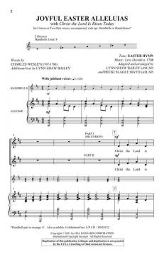 Joyful Easter Alleluias von Becki Slagle Mayo 