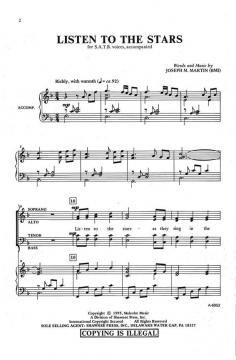 Listen to the Stars von Joseph M. Martin 